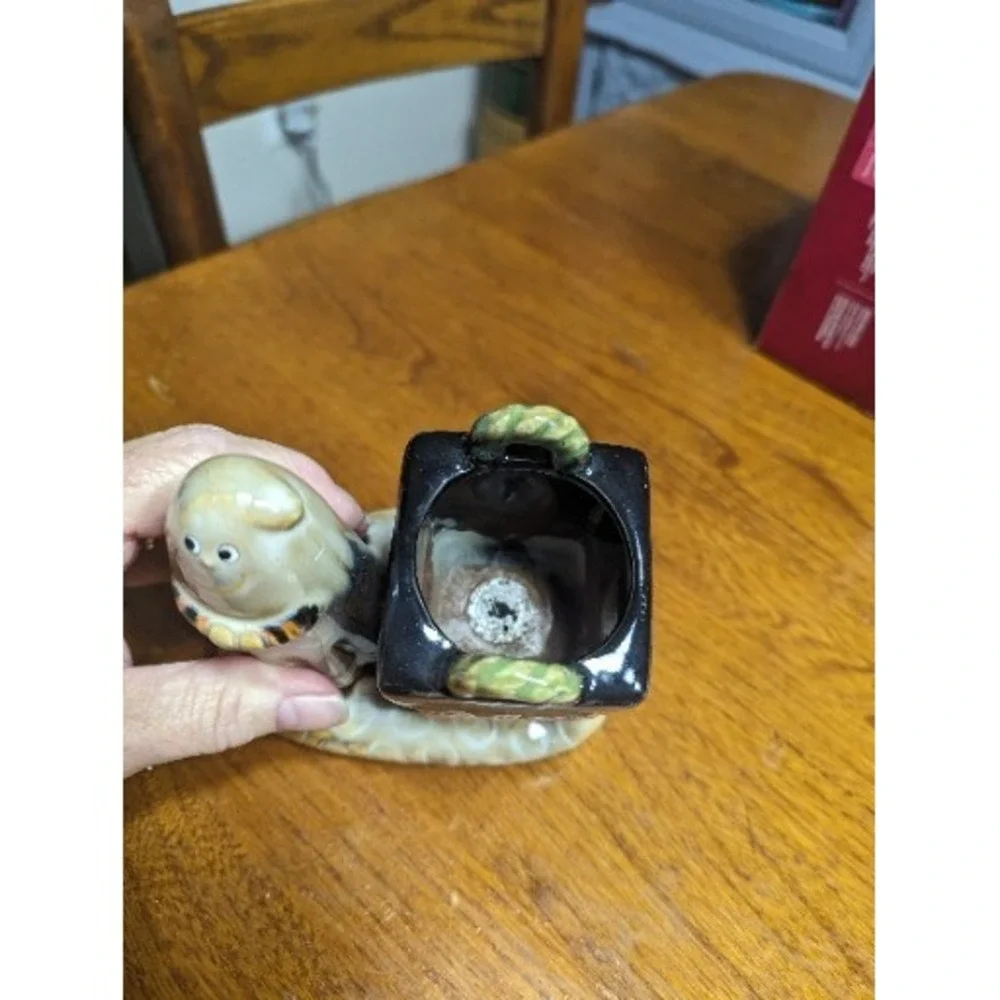 Yankee Candle Halloween Candle Holder Ghost With Treat Bag Tea Light Holder